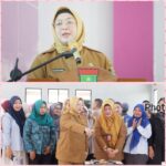 Wabup Intan Serahkan Bantuan UMKM Pengembangan Ekonomi Kreatif Kelurahan Tigaraksa,.