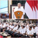 DKI Jakarta HUT ke-499, Wamen Ossy Serahkan 499 Sertipikat ke Gubernur Pramono Anung.