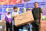 ​Wabup Intan Senam Bersama Ribuan Masyarakat Pasar Kemis.