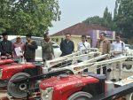 Dukung Program Ketahanan Pangan Nasional, Gerindra Kabupaten Tangerang Salurkan Bantuan Traktor dan Pompa Air.